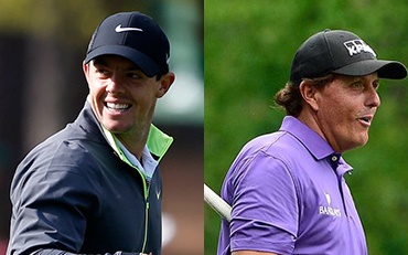 McIlroy-Mickelson, pareja en el inicio de Augusta