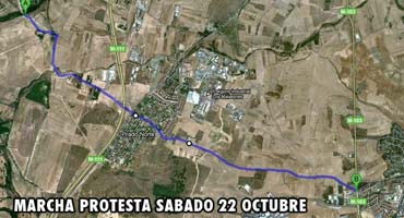 Grupos ecologistas de la Zona Norte organizan una marcha contra los campos de Golf de Algete