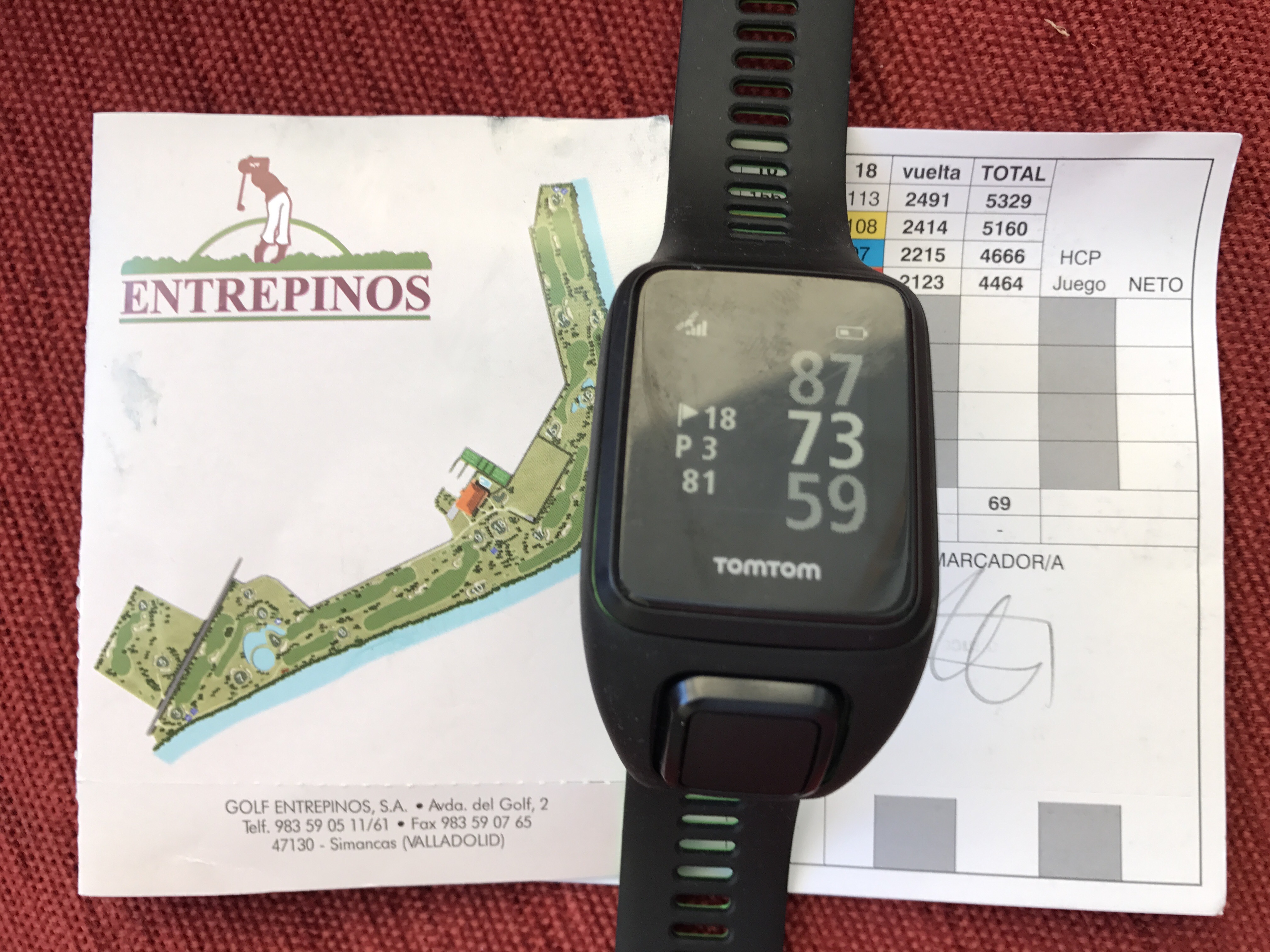 TomTom Golfer 2 SE, ¡Viva la información!