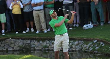 Sergio García y Miguel Ángel Jiménez a la cabeza en Valderrama